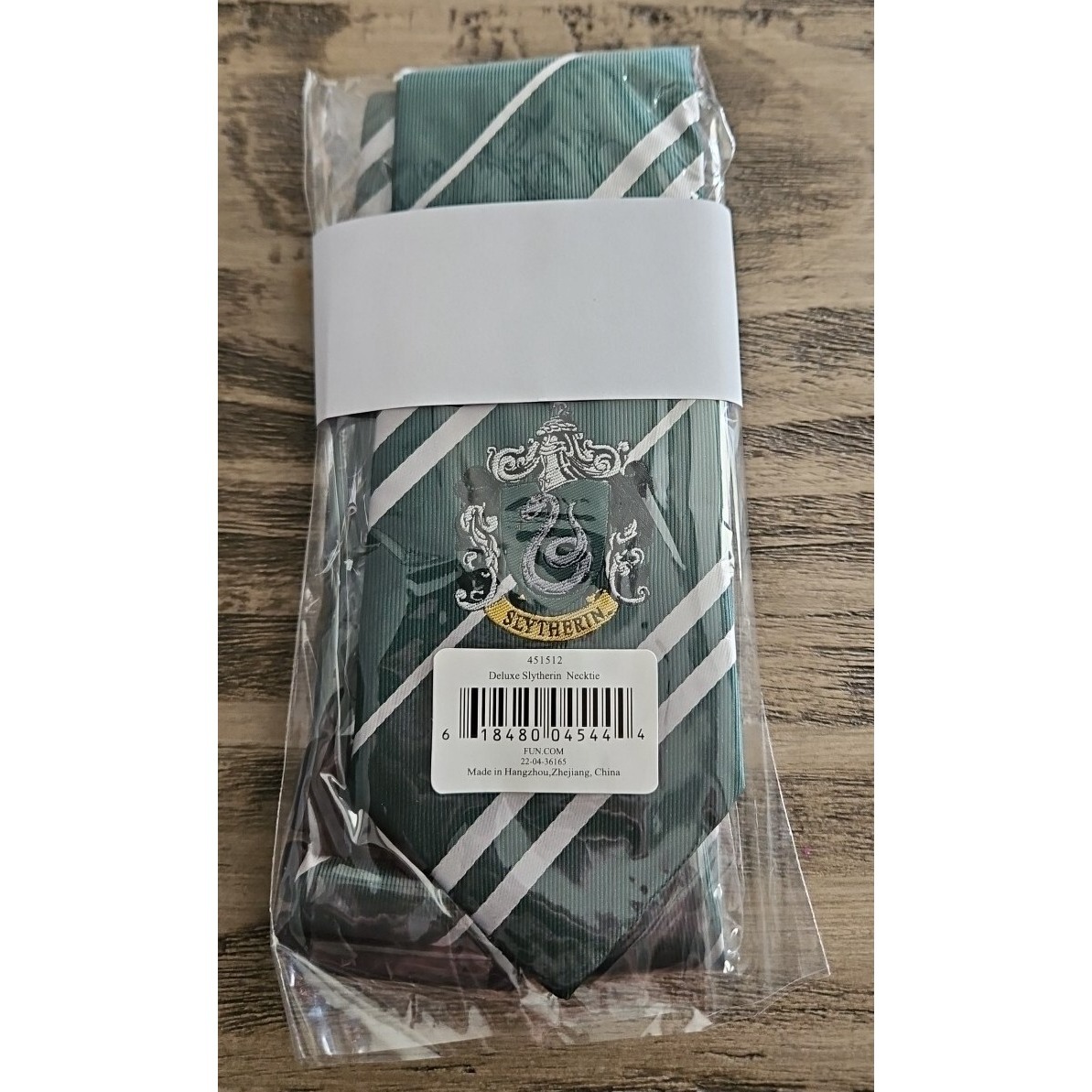 Slytherin Classic Necktie From Harry Potter